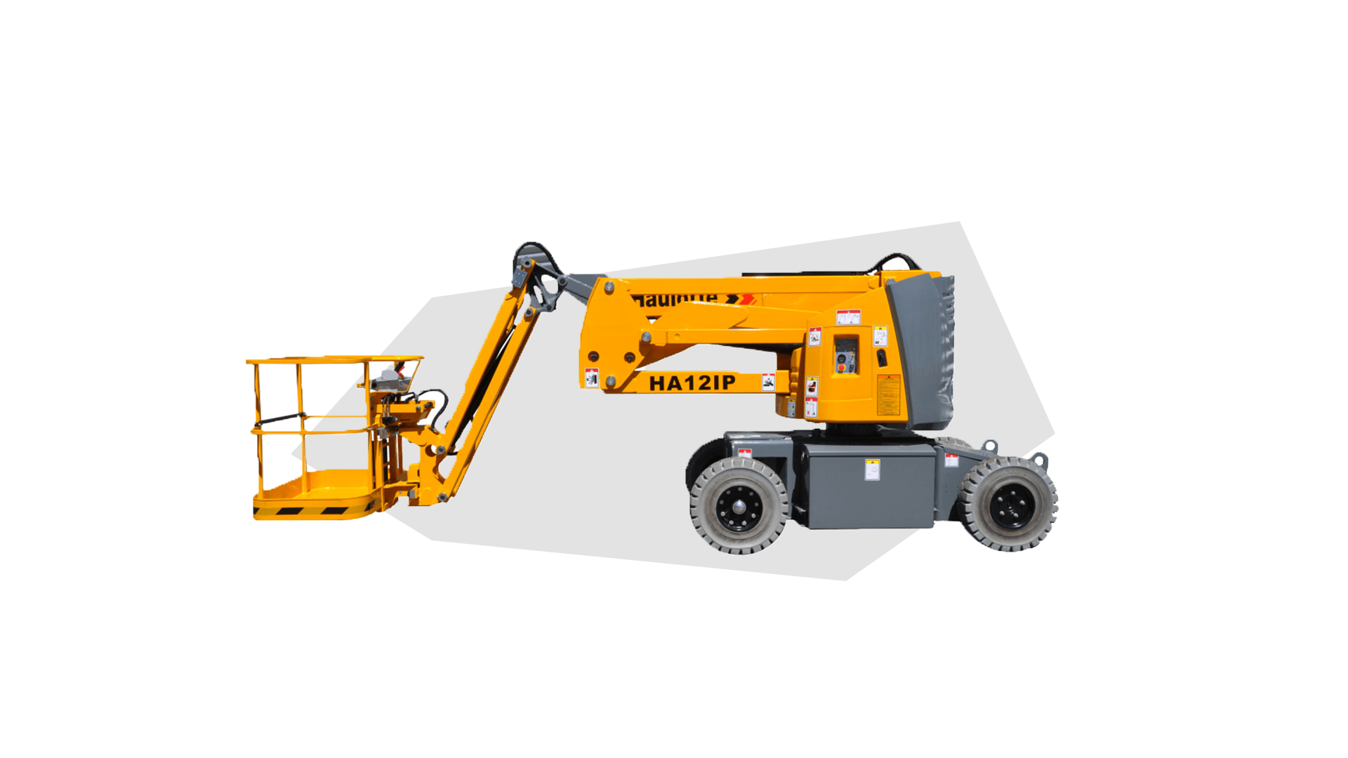 Nacelle HA12 IP Haulotte 12m Illustration de la Nacelle 9 mètres, Génie AWP, idéale pour les travaux en hauteur, disponible à la location dans votre agence proche de Mulhouse